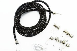 Hot Racing 1/10 Scale Black Bungee Cord Kit
