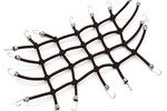 Hot Racing RC 1/10 Scale Cargo Net Kit, Black and Red