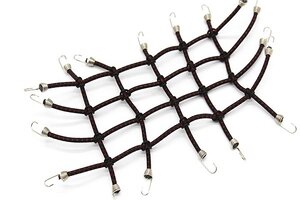 Hot Racing RC 1/10 Scale Cargo Net, Black and Red