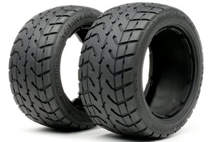 HPI Racing Tarmac Buster Tire M Compound (170x80mm/2pcs) - Baja 5B