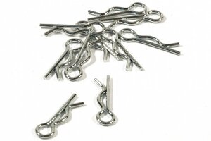 HPI Racing Body Pin (6mm/Silver/Medium/20pcs) HPI Racing Body Pin (6mm/Silver/Medium/20pcs)