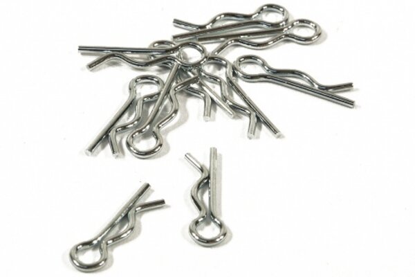 HPI Racing Body Pin (6mm/Silver/Medium/20pcs)