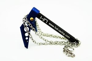 Hot Racing Scale Portable Fold Up Winch Anchor 1/10 (Blue)
