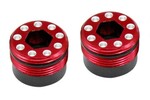 Hot Racing HRAAFE21N02  Aluminum O-Ring Delrin Cap Hub for Arrma 1/5