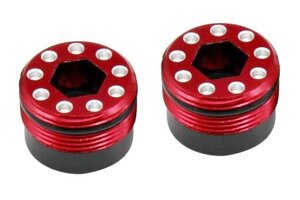 Hot Racing HRAAFE21N02  Aluminum O-Ring Delrin Cap Hub for Arrma 1/5