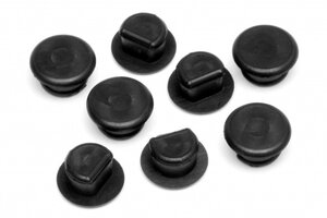 HPI Racing Rubber Cap 6X5mm (8pcs) Baja 5