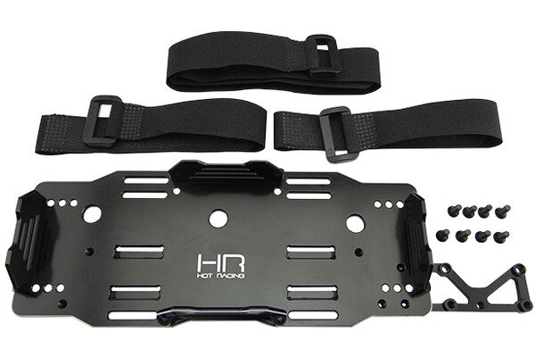 Hot Racing HRAAON126X01  Aluminum Chassis Brace, for Arrma 6S/8S Battery Mount