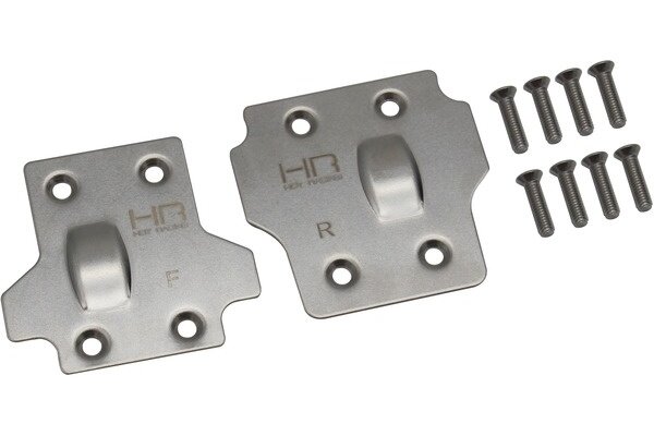 Hot Racing Stainless Steel Skid Plate Set for, Arrma Kraton/Outcast/Tali