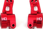 Hot Racing Aluminum Rear Hubs, for Arrma 2WD, Red