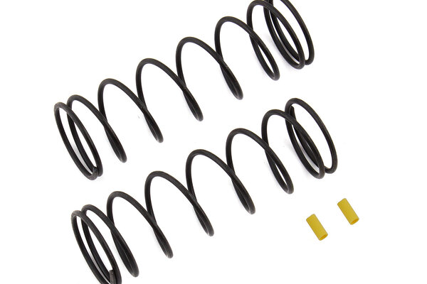 Team Associated Front Springs V2, Yellow, 5.7 lb/in, L70