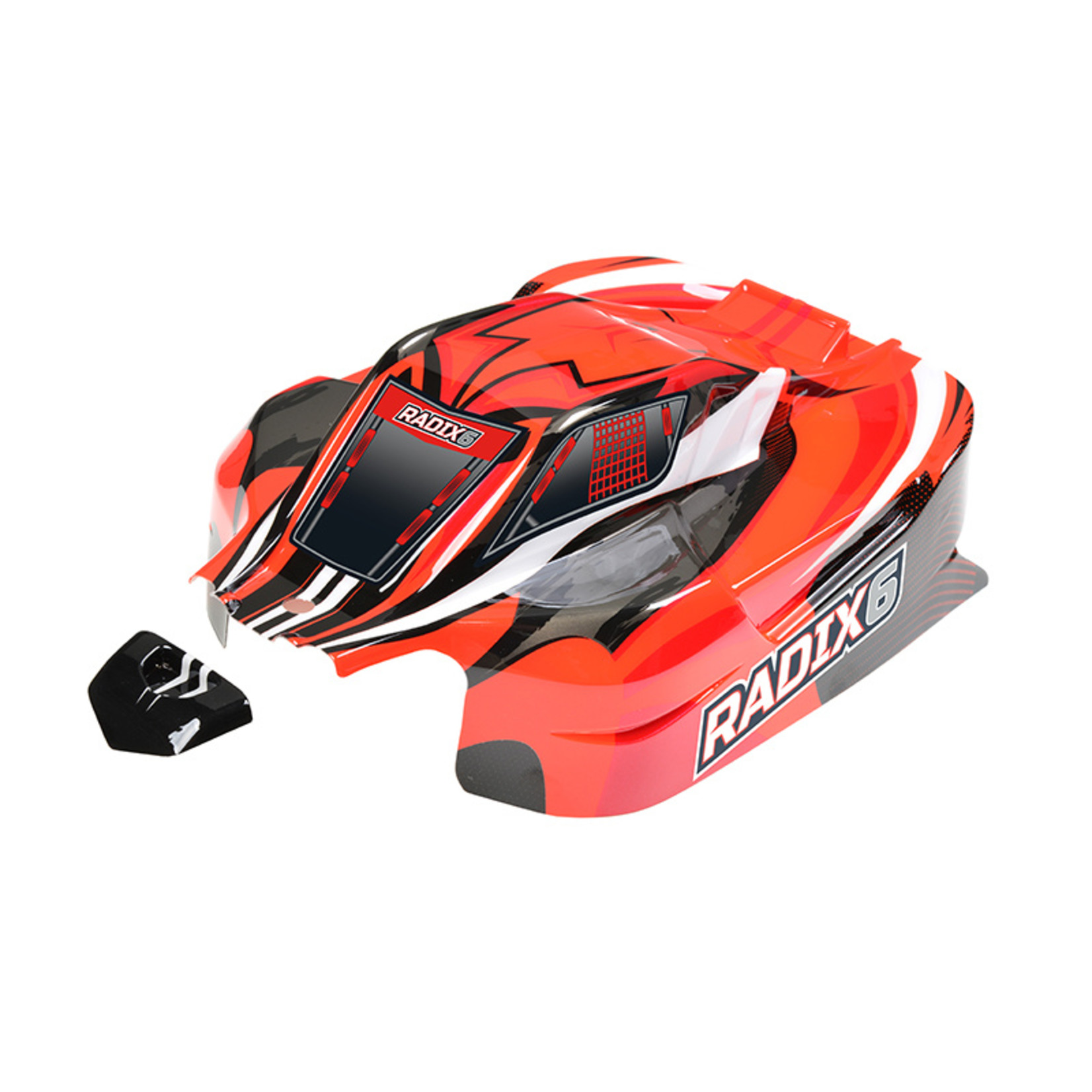 Corally (Team Corally) COR00185-375   Polycarbonate Body - Radix 6 XP - Painted - Cut - 1 pc