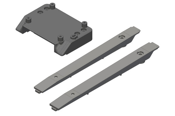 Corally (Team Corally) Chassis Covers - Composite: Mammoth, Moxoo, Triton