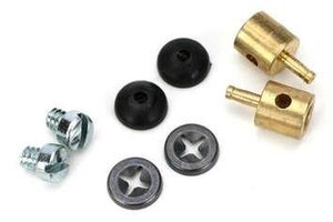 Dubro E/Z Connector for Rod or Cable 12/pkg Dubro E/Z Connector for Rod or Cable 12/pkg