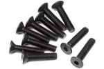 HPI Racing Flat Head Screw M3X14mm (Hex Socket/10pcs)