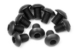 HPI Racing Button Head Screw M3X4mm (Hex Socket/10pcs)