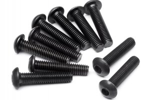HPI Racing Button Head Screw M3X14mm (Hex Socket/10pcs) HPI Racing Button Head Screw M3X14mm (Hex Socket/10pcs)