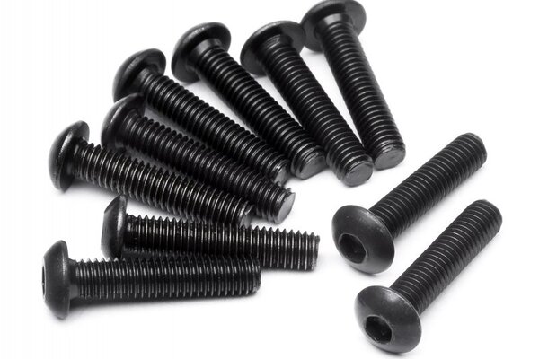 HPI Racing Button Head Screw M3X14mm (Hex Socket/10pcs)