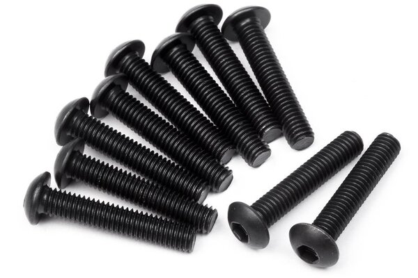 HPI Racing Button Head Screw M3X16mm (Hex Socket/10pcs)