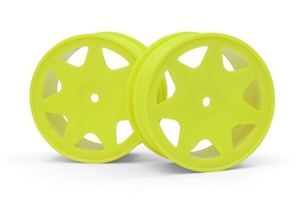 HPI Racing Ultra 7 Wheels Yellow 30mm (2pcs)