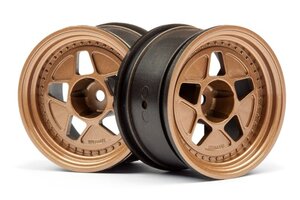 HPI Racing Tarmac R40 Wheel Bronze 52X31X+10mm Offset (2pcs)