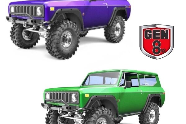 Redcat Racing GEN8-V2-GREEN Gen8 V2 RC Rock Crawler - 1:10 International Harvester Scout II