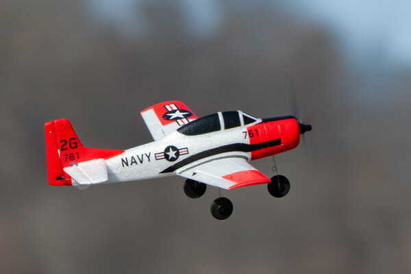 Rage R/C RGRA1302 T-28 Trojan Micro RTF Airplane w/PASS