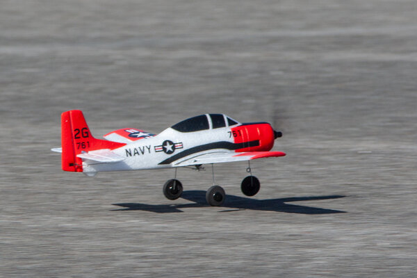Rage R/C RGRA1302 T-28 Trojan Micro RTF Airplane w/PASS