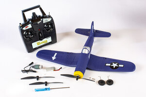 Rage R/C RGRA1301 F4U Corsair Micro RTF Airplane w/PASS