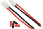 Protek RC PTK-5054   RC 4" Pigtail Connector Set w/Shrink Tube (1 Female & 1 Male Tamiya)