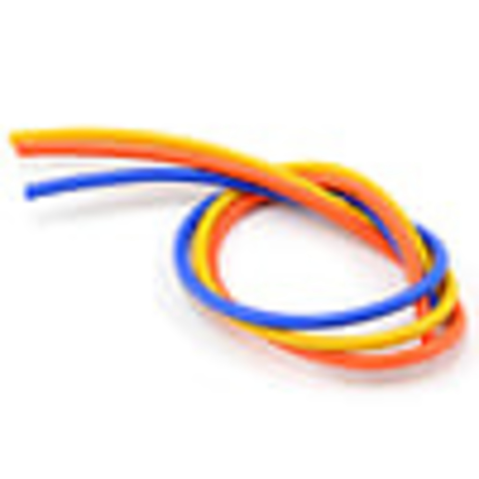 TQ Wire TQW1304  13 Gauge Super Flexible Wire- 1' ea. Blue, Yellow, Orange