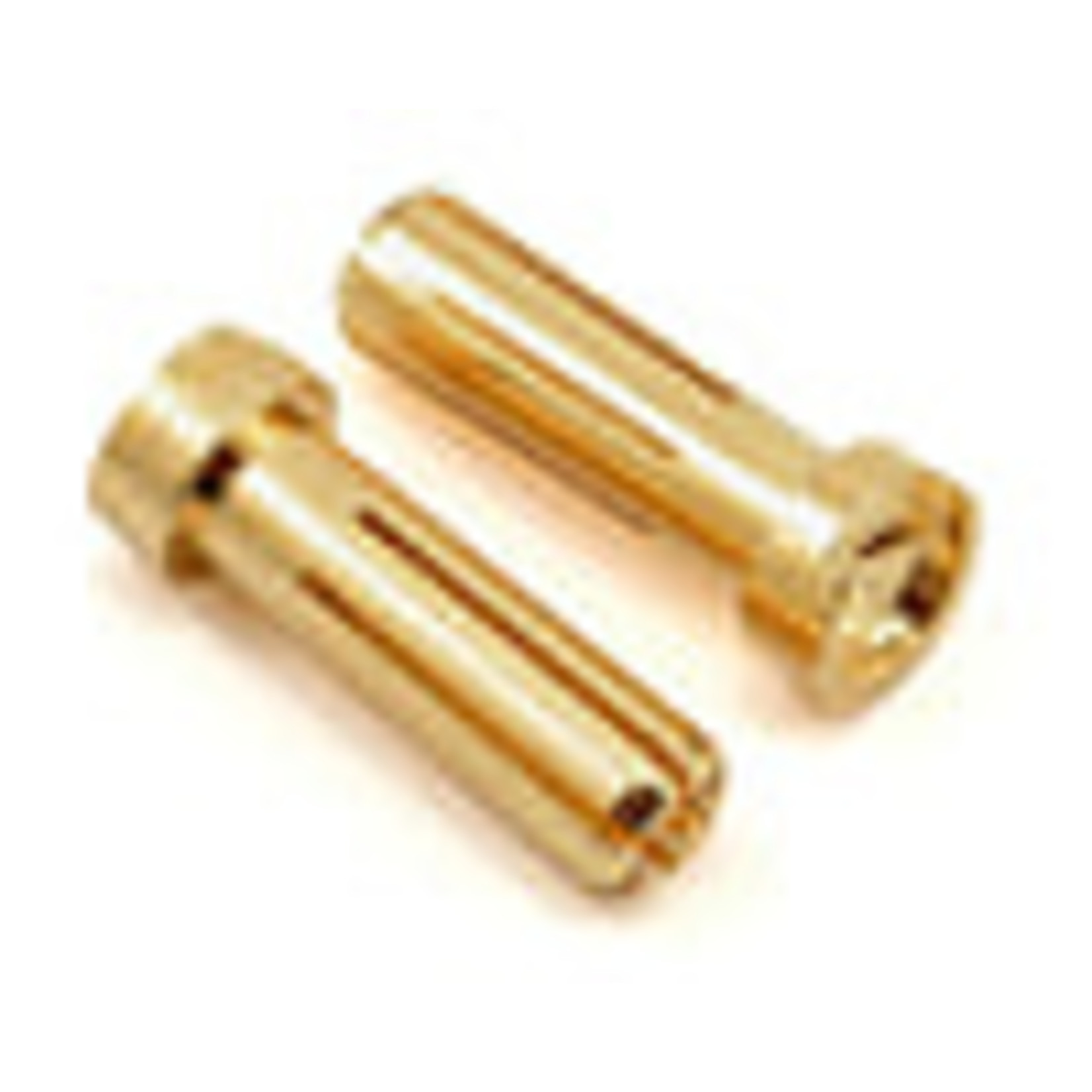 TQ Wire TQ2507 5mm Male Bullets Low Profile (pr.) Gold 19mm