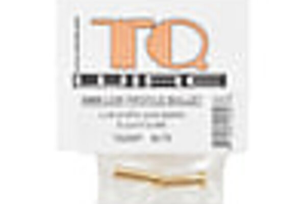 TQ Wire TQ2507 5mm Male Bullets Low Profile (pr.) Gold 19mm