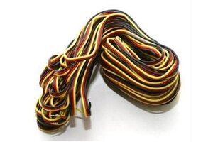 Hitec HRC54804  Hitec 50' 3-Color Heavy Gauge Servo Wire