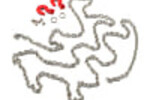 Yeah Racing YA-0357  Yeah Racing 96cm 1/10 Crawler Scale Steel Chain Accessory w/Red Hooks (Silver)