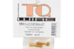 TQ Wire 5mm Male Bullets Window Top (pr.) Gold 21mm