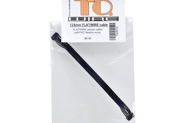 TQ Wire TQW3012  Silicone Flatwire Brushless Sensor Cable-125mm