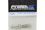 Protek RC PTK-8703 ProTek RC Large Body Clip (10) (1/8 Scale)