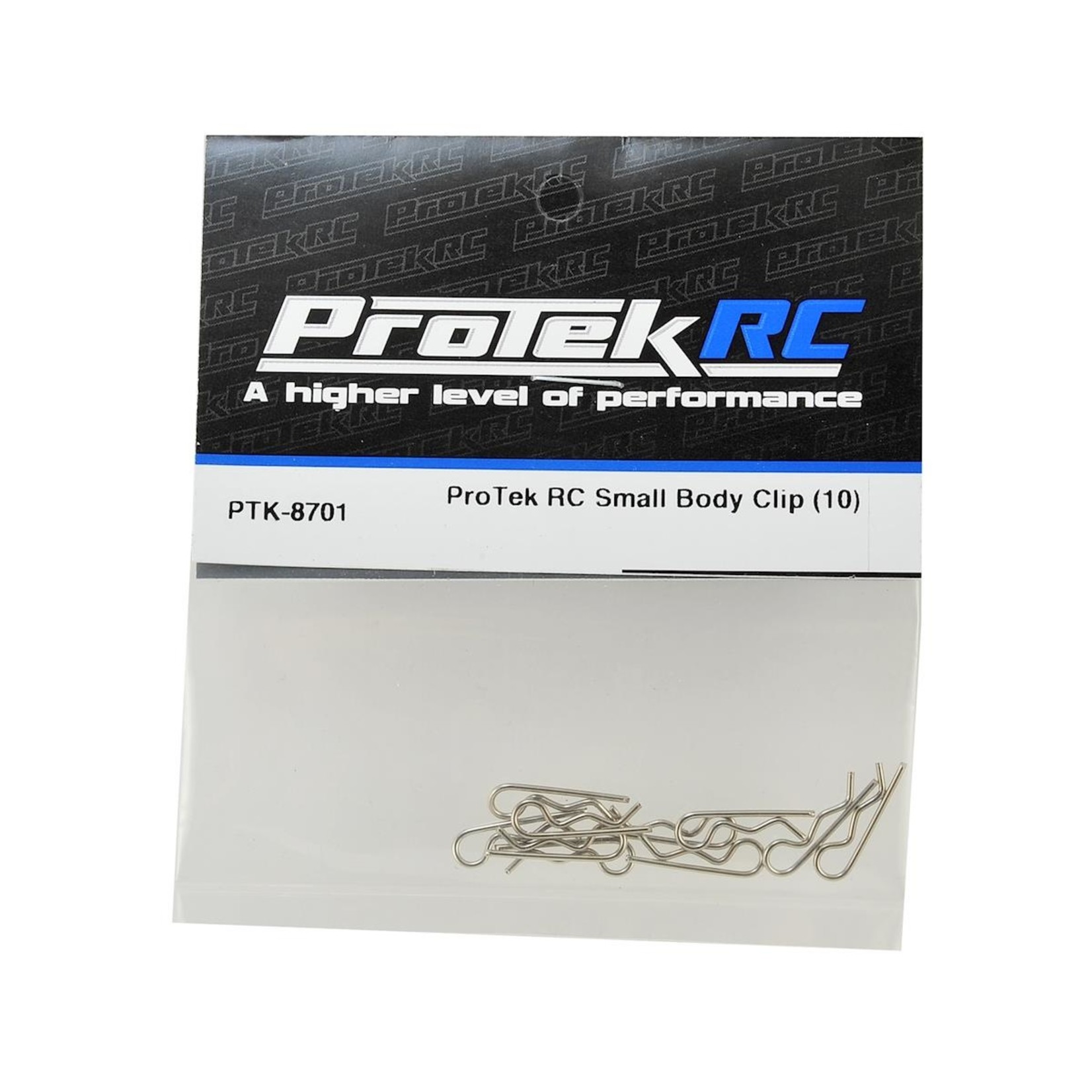 Protek R/C PTK-8701   RC Small Body Clip (10) (1/12 Scale)
