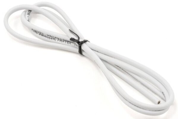 Tekin TT3014 Tekin 12awg Silicon Power Wire (White) (3')