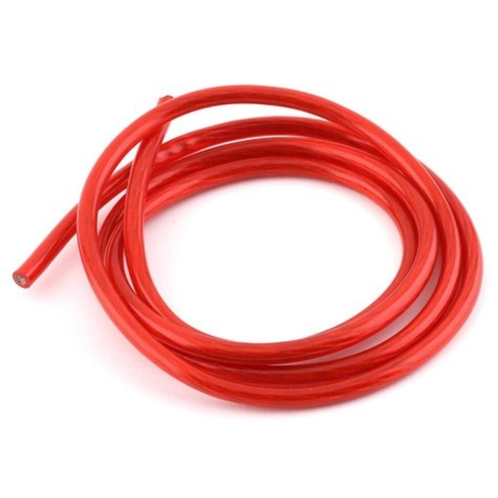Yeah Racing WPT-0137RD Yeah Racing 12AWG Transparent Wire (Red) (3.2')