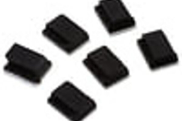 DragRace Concepts DRC-710  DragRace Concepts Self Adhesive Wire Clips (Black) (6)