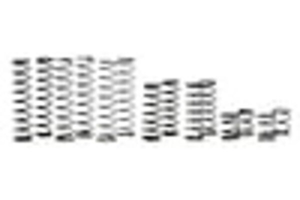 Yeah Racing Yeah Racing 100mm Desert Lizard Two Stage Internal Spring Shock (2) (Black)