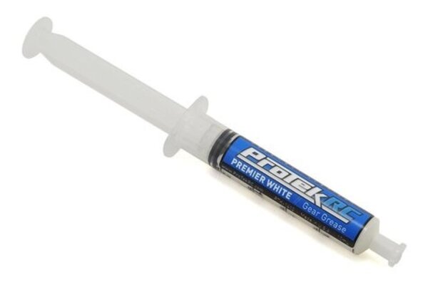 Protek RC PTK-1412 Premier White Friction & Noise Reducing Gear Grease Lubricant