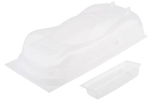 Exotek Racing EXO1884  J-ZERO 1/10 USGT Race Body, Clear Lexan with Wing