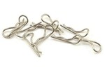 Protek RC ProTek RC Standard Bent Body Clip (10) (1/10 Scale)