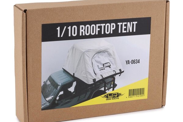 Yeah Racing Yeah Racing 1/10 Scale Crawler Rooftop Tent Set