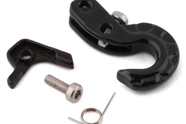 Yeah Racing YA-0573BK Yeah Racing 1/10 Scale Metal Winch Hook w/Safety Latch (Black)