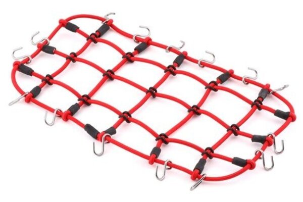 Yeah Racing YA-0560RD Yeah Racing 1/10 Luggage Net (Red) (200x110mm)