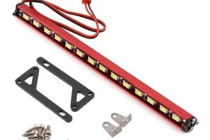 Yeah Racing YA-0567RD Yeah Racing HV Aluminum LED Light Bar (Red) (159x100mm)