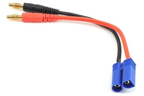 Protek RC PTK-5626   ProTek RC Heavy Duty EC5 Charge Lead (Male EC5 to 4mm Banana Plugs)